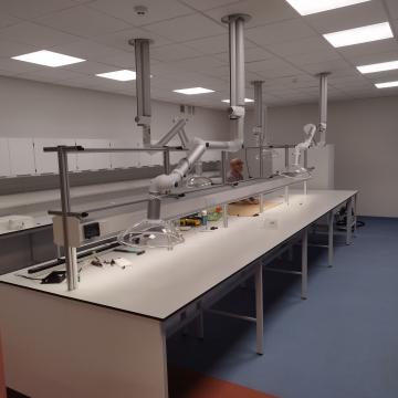 Laboratorinės ventiliacinės rankovės
